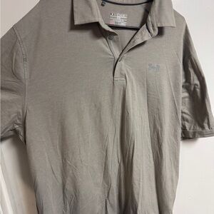 Under Armour Men's Polo Shirt in Light Gray